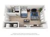 North Hollow Apartments A1.1 Floor Plan